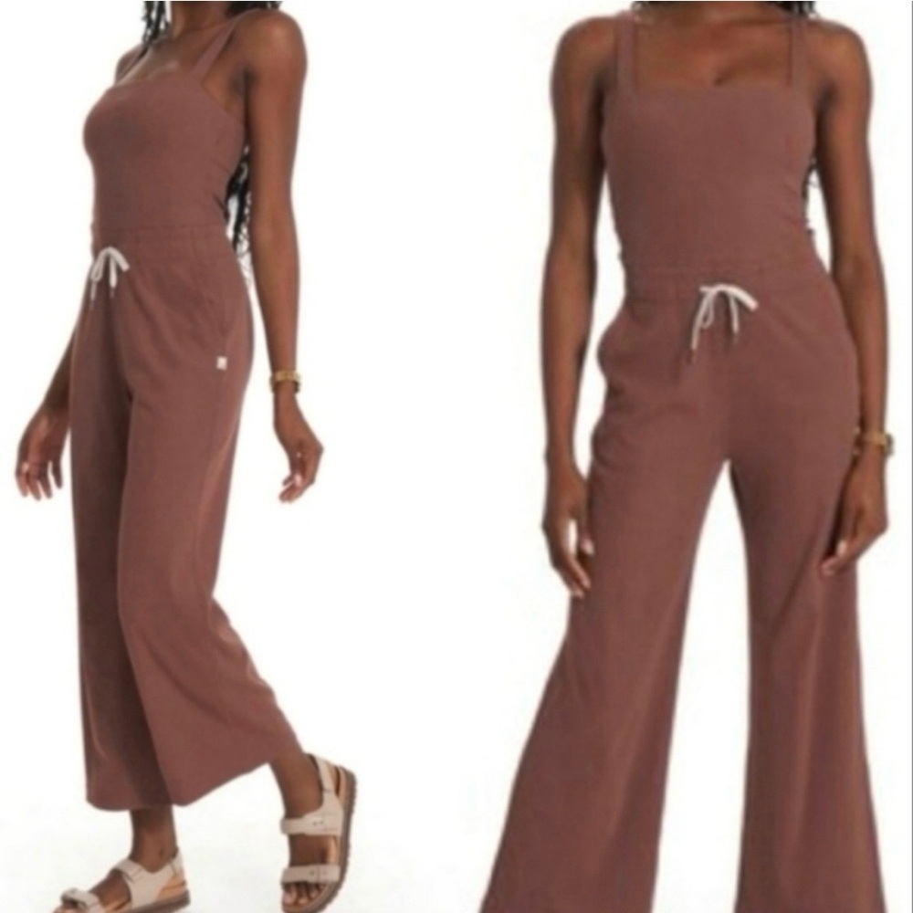 Vuori Mudra Pose Wide Leg Jumpsuit VW 491,  XS